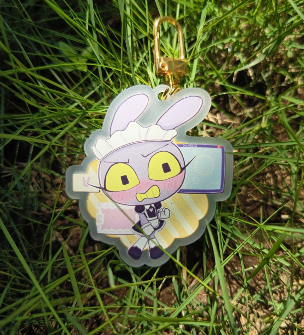 Jax Maid Frosted Keychain from TADC