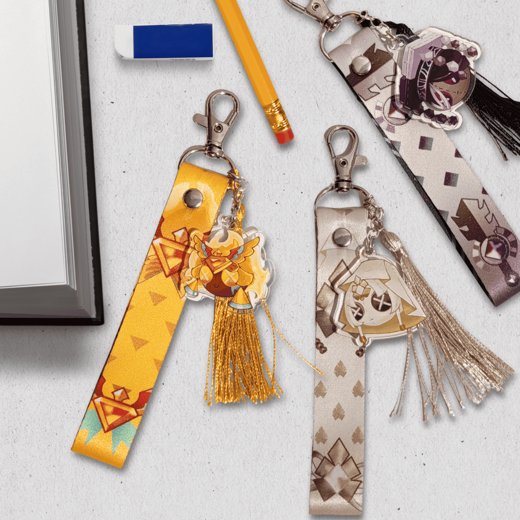 Lanyard Keychain Ancient&Beast Cookie from CRK