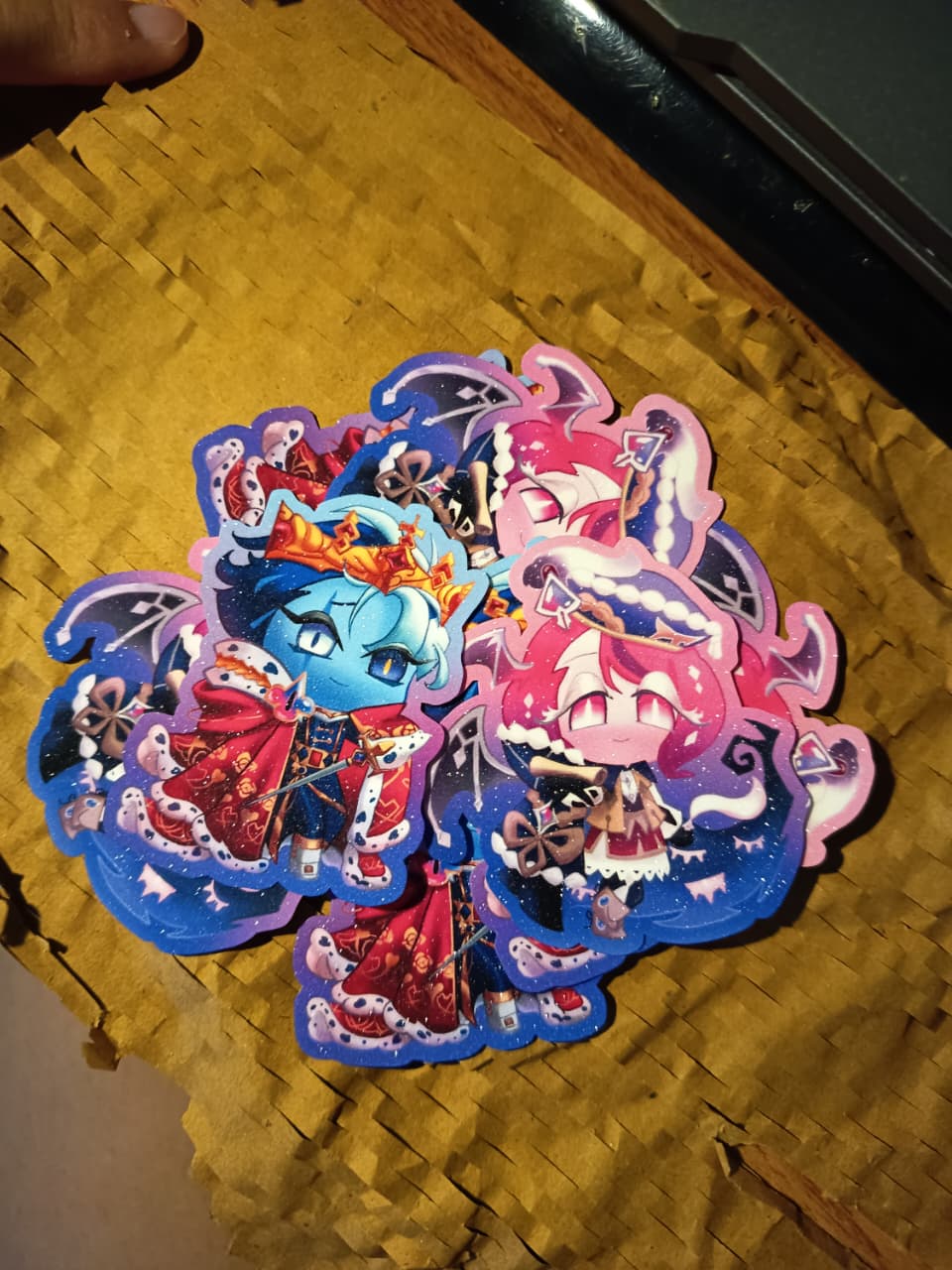 Shadow Milk and Eternal Sugar glitter stickers