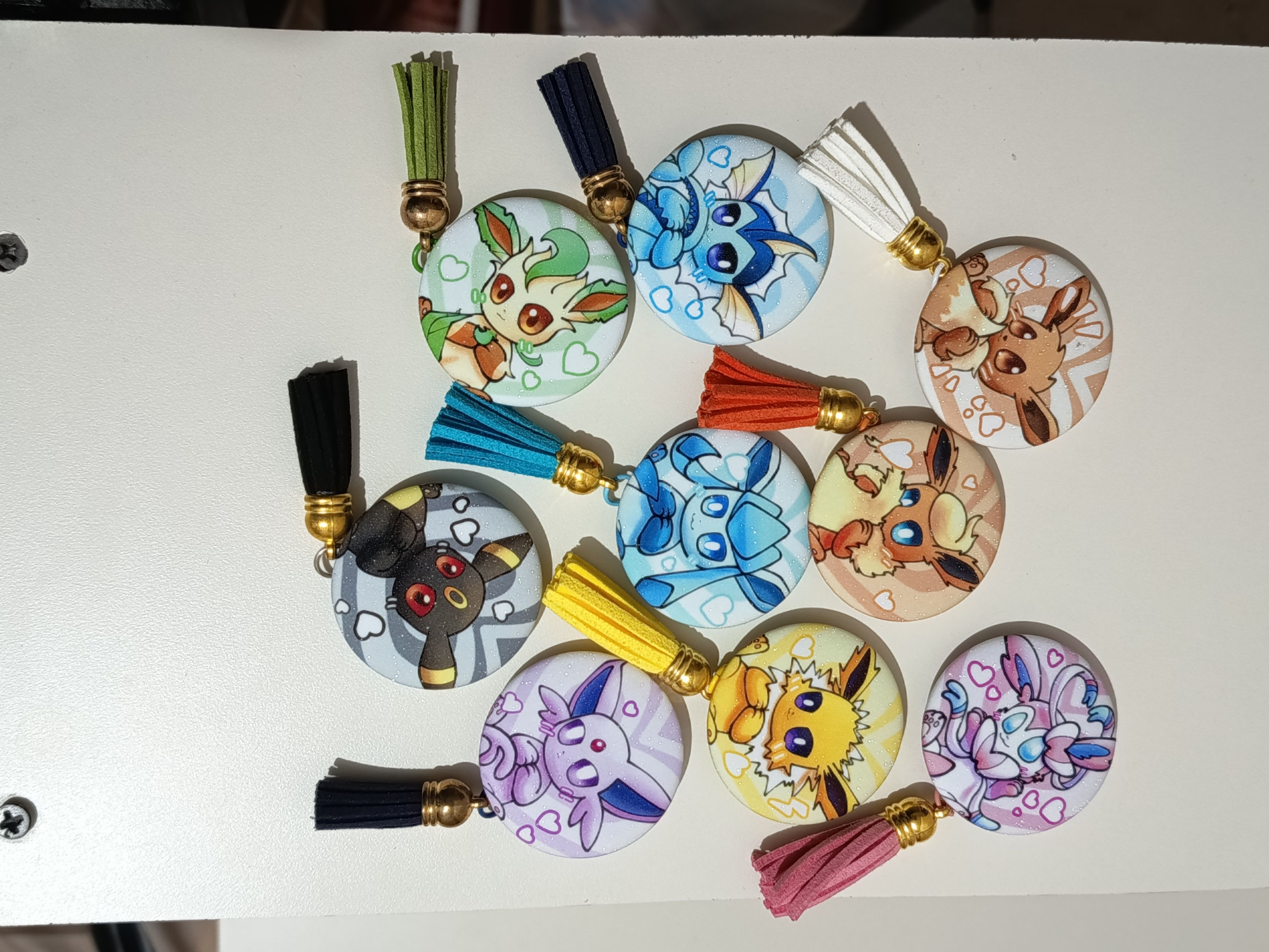 Eeveelutions Dangle Pin